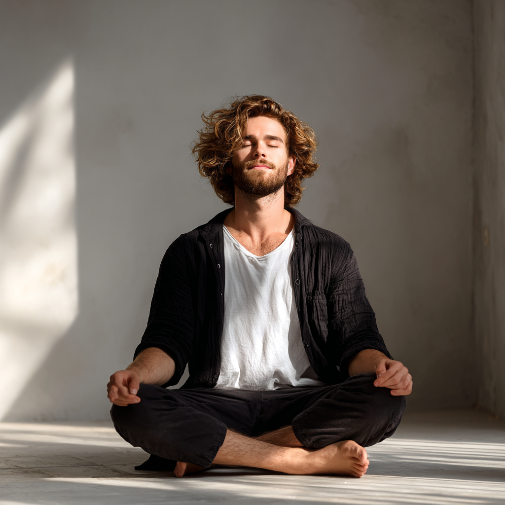 Skupina slovenských dospelých vykonávajúca jemné cvičenia na posilnenie chrbtice a jadra v svetlom štúdiu, zameraná na správne držanie tela